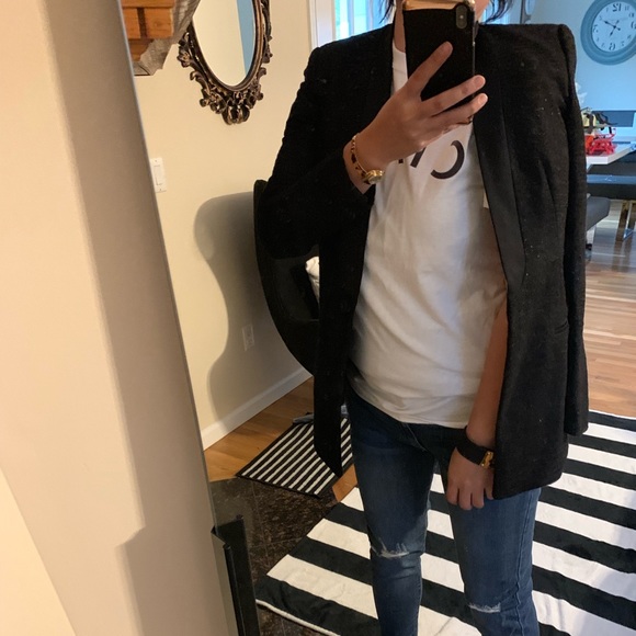 (New) Ann Taylor Tuxedo Rolex Blazer - Picture 4 of 8